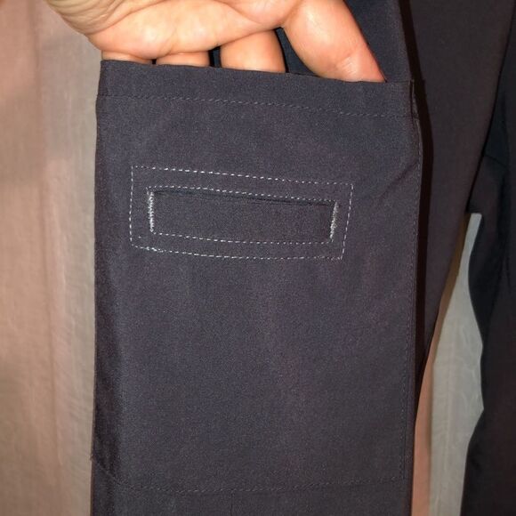 UP SP Charcoal Gray Drawstring Scrub Pants - Picture 9 of 14